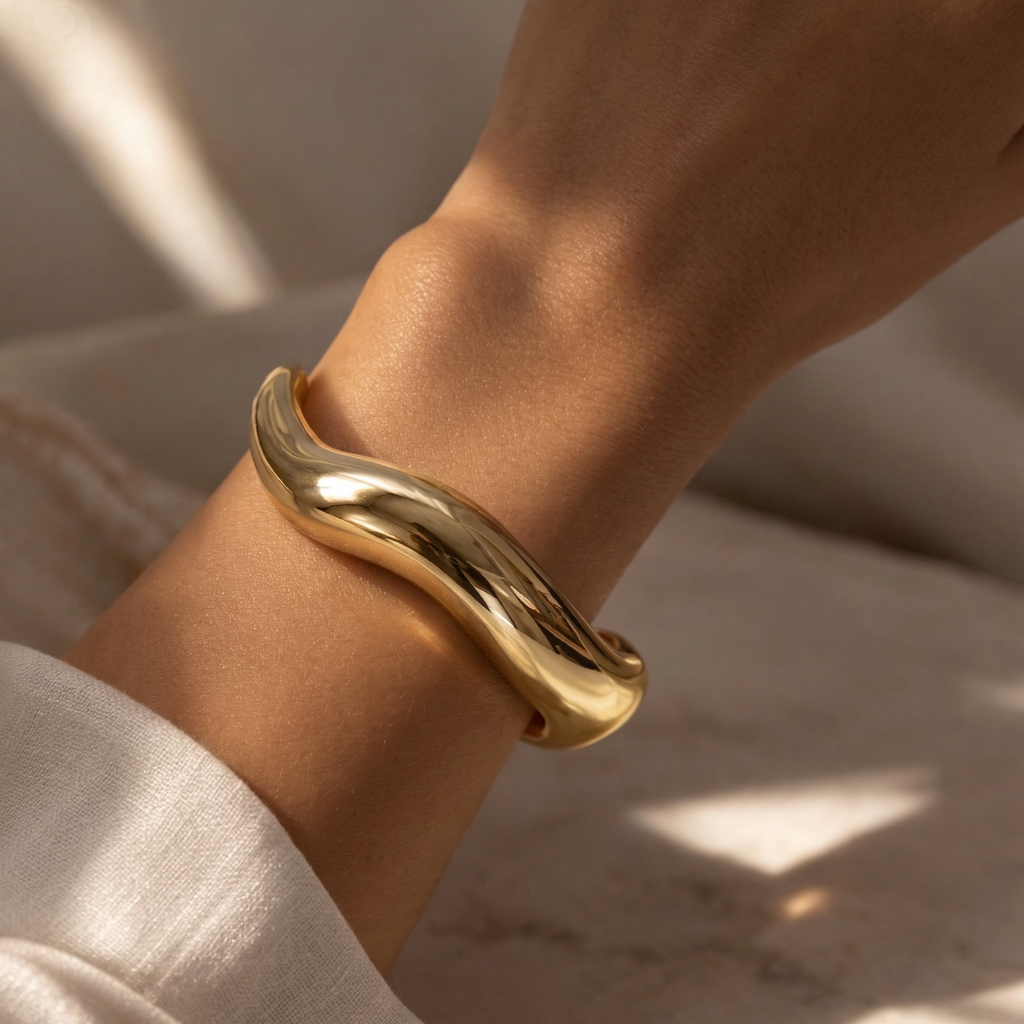 The Vayu Sculptural Cuff